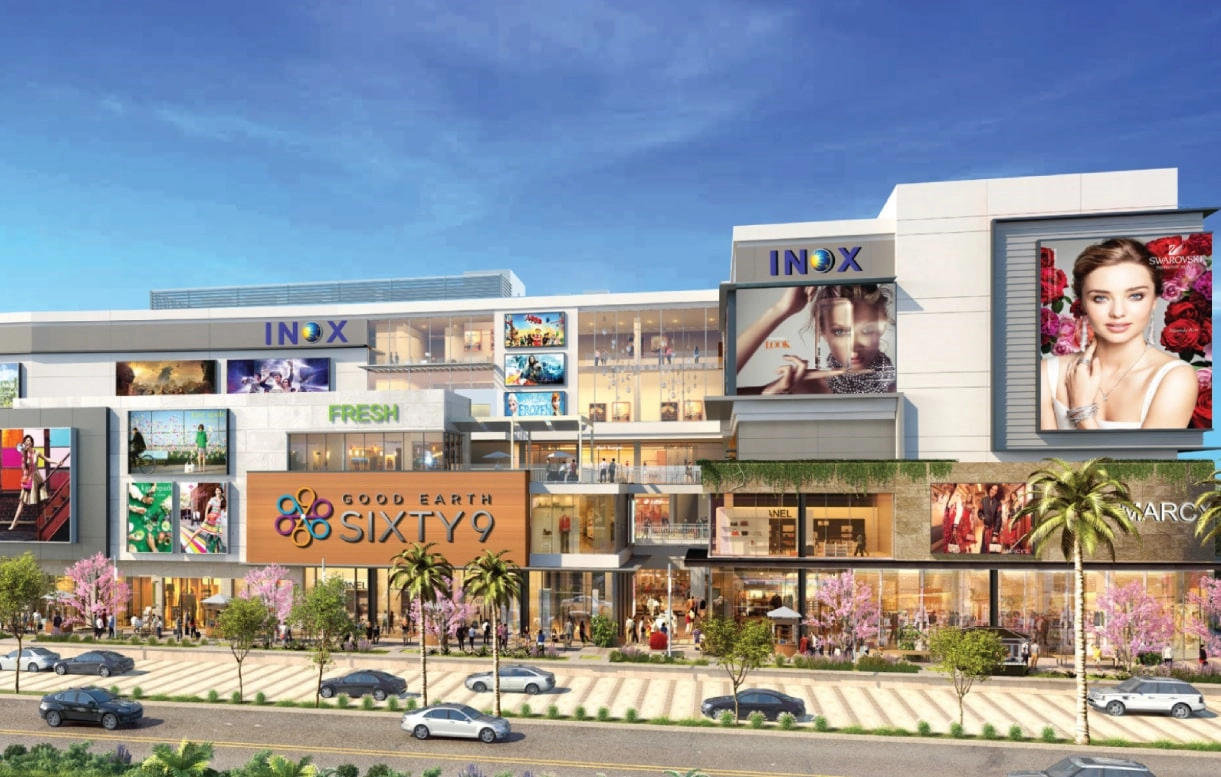 Good Earth Sixty Nine, a prominent addition to Good Earth Infra's journey. Located in Sector 69, Gurugram, this retail and entertainment hub will offer a diverse shopping experience, including cinemas and branded outlets.