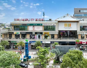 Good Earth City Centre, a prime retail development in Sector 50, Gurugram, offering a vibrant mix of shopping, dining, and entertainment options for the community.